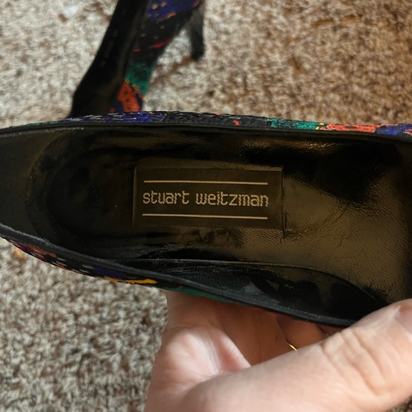 Vintage Stuart Weitzman heels with sparkle! Size‎ 7.5 - Picture 8 of 8